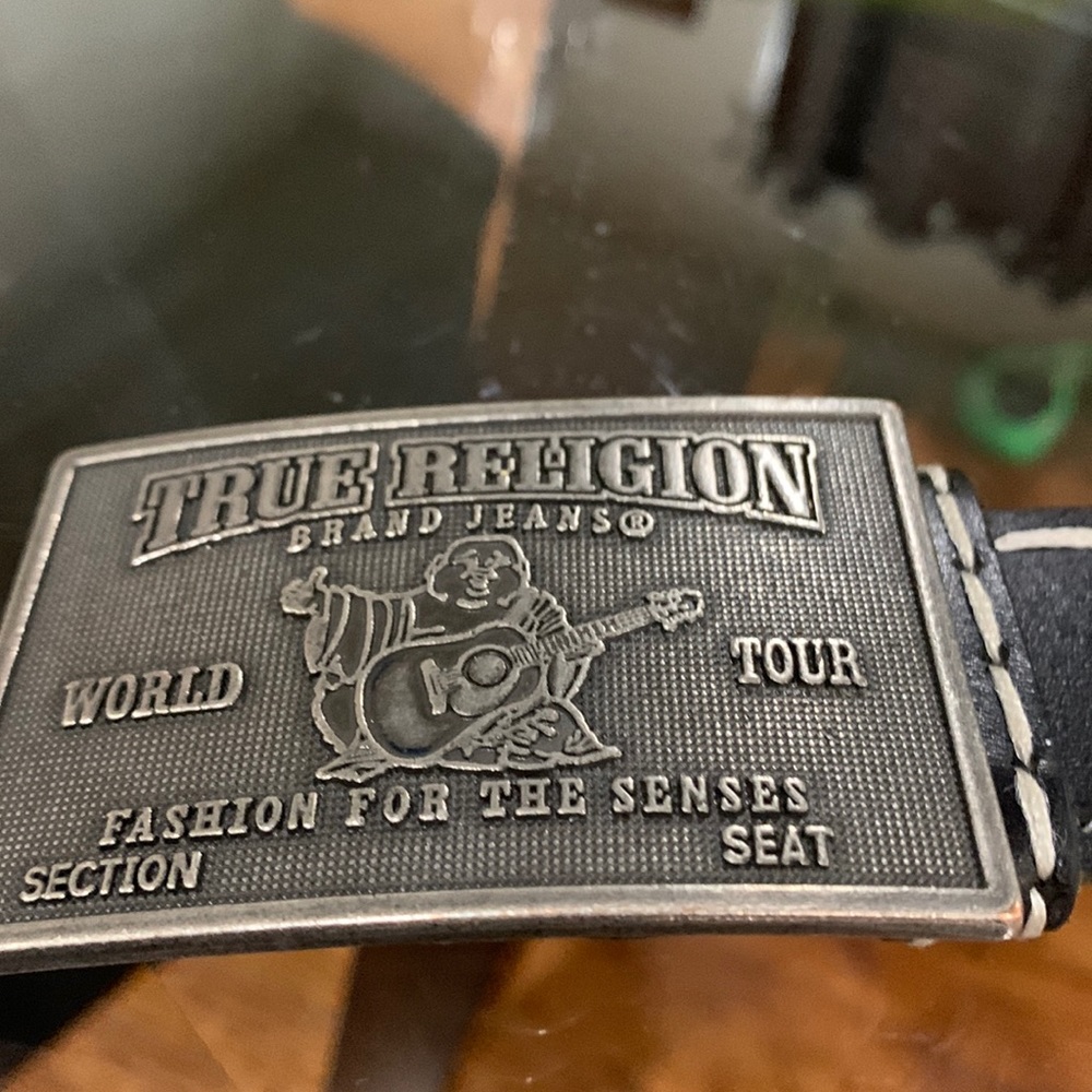 True religion belt fair needs clash correction in fair condition